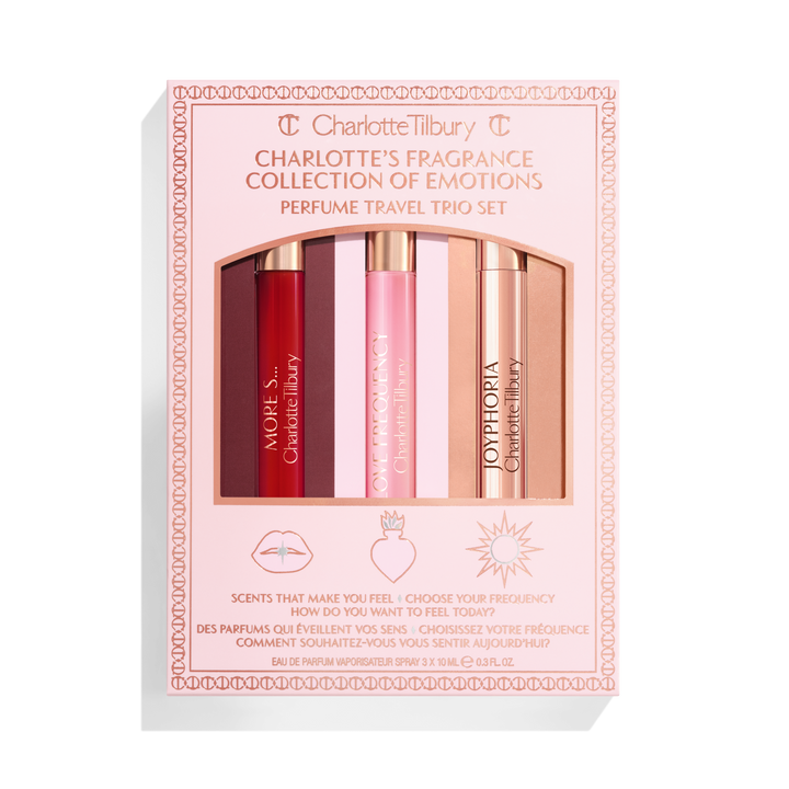 FRAGRANCE COLLECTION OF EMOTIONS PERFUME TRAVEL TRIO SET X5